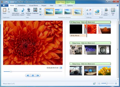 Windows Movie Maker 2.6 - T�l�charger 2.6